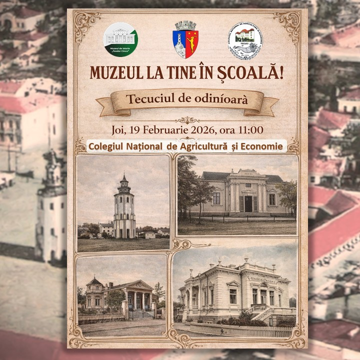 „Tecuciul de ieri și Tecuciul de azi", cu povești impresionante din istoria oraşului
