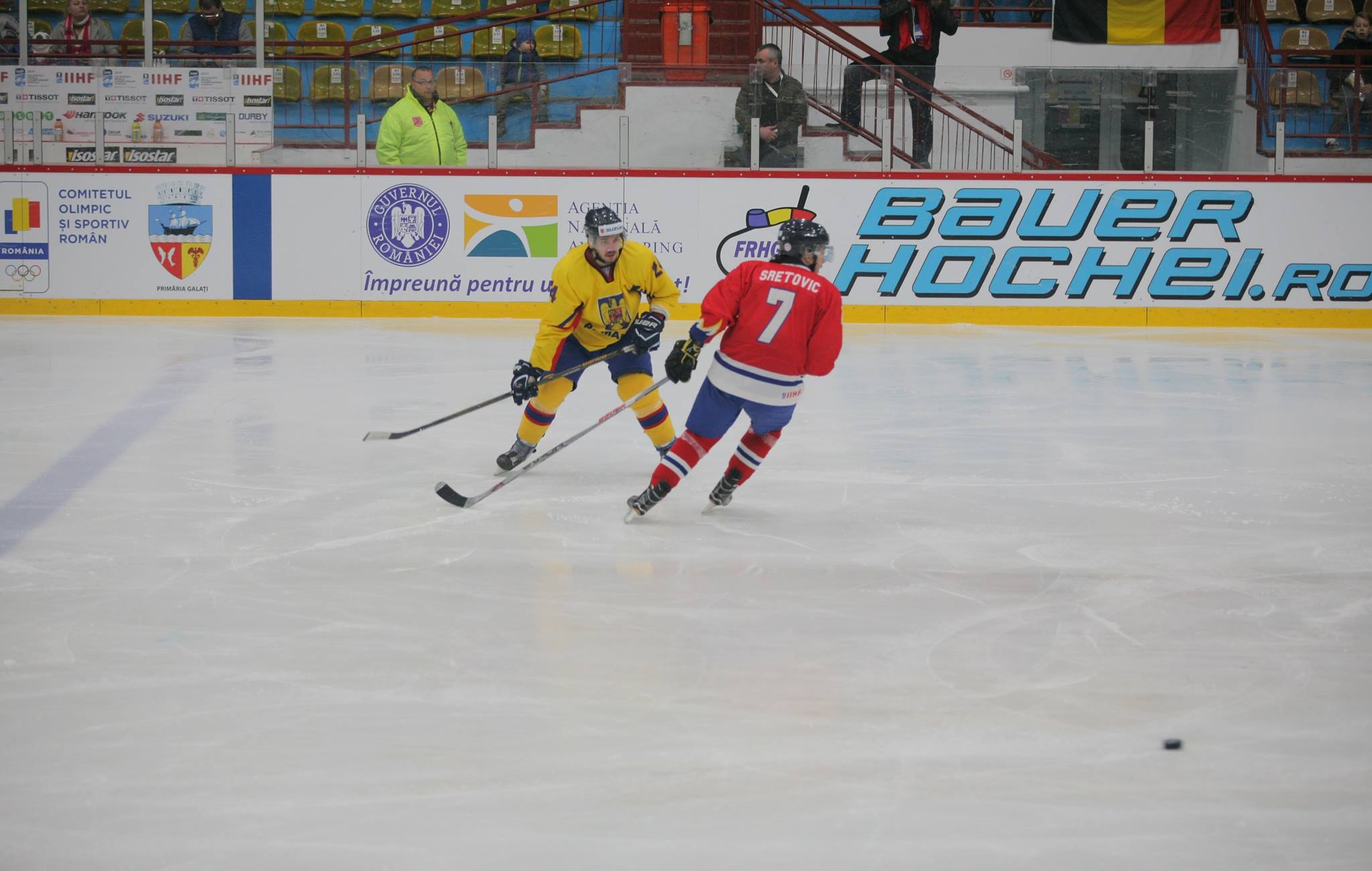 Echipa României a mai făcut un pas spre promovare la Campionatul Mondial de hochei