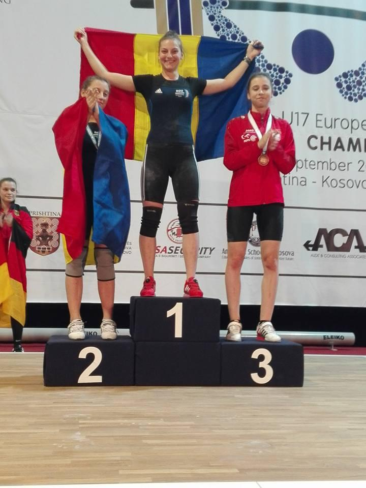 Gălăţeanca Mihaela Ilie, un succes european