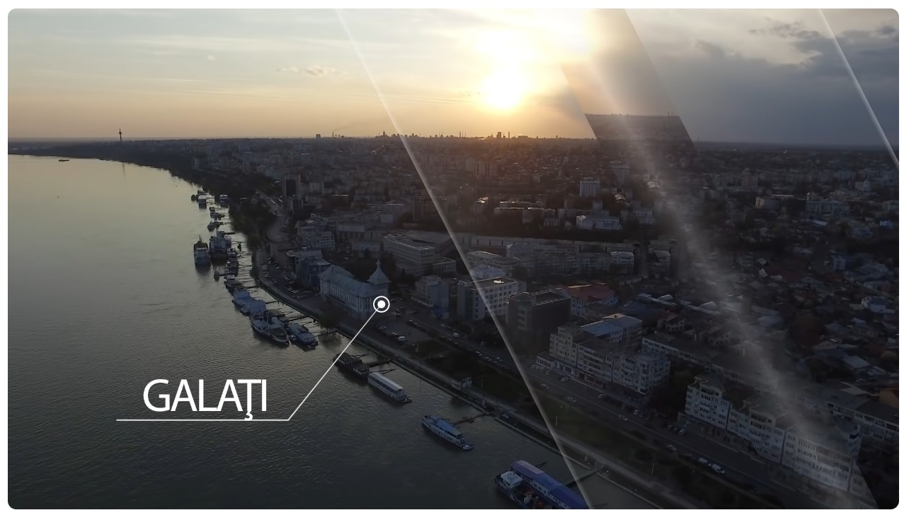 Primăria plăteşte 5.780 de euro pentru un nou videoclip de prezentare a Galațiului