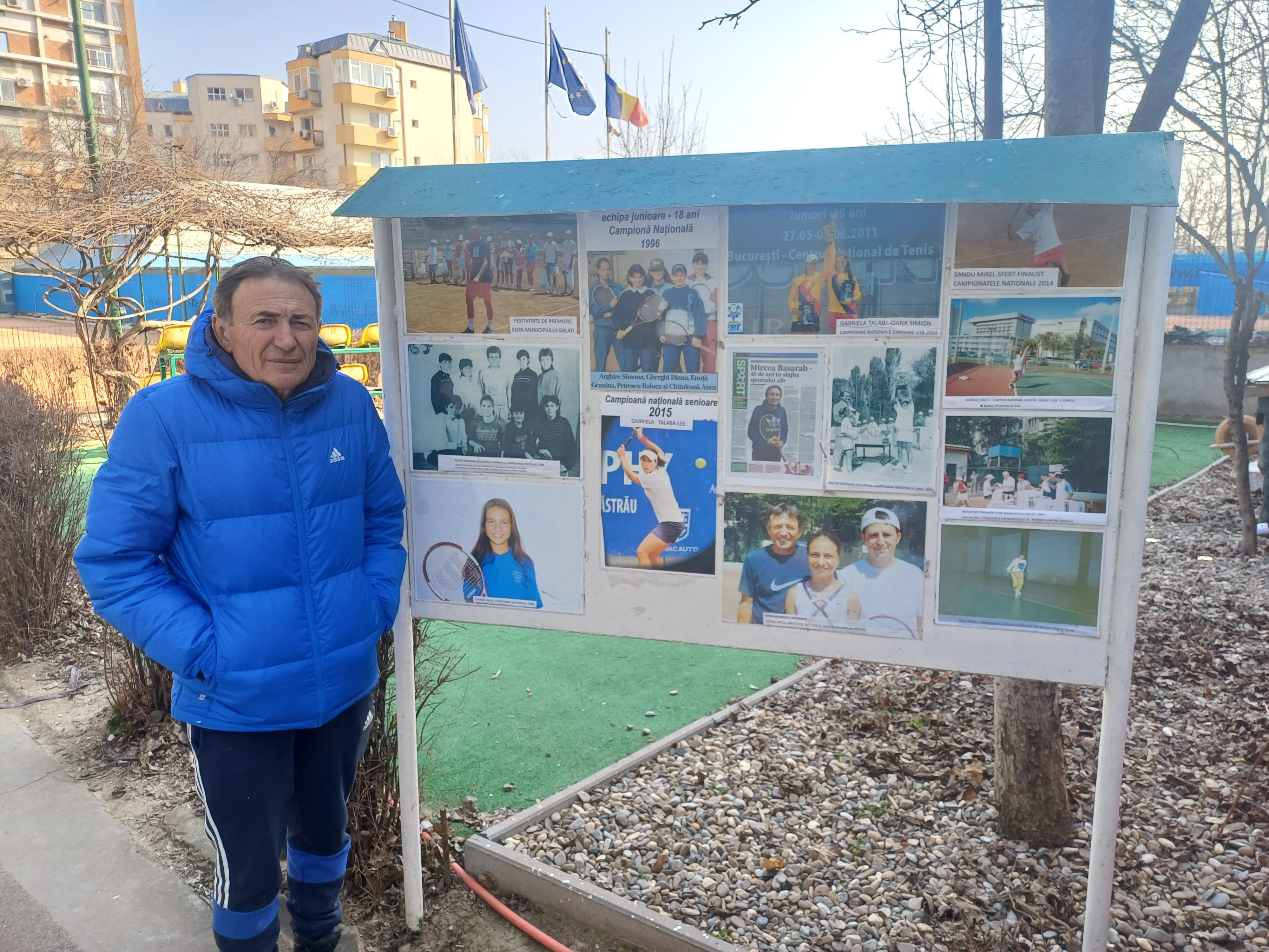 Interviu hibernal la gura… caloriferului, cu antrenorul de tenis Mircea Basarab