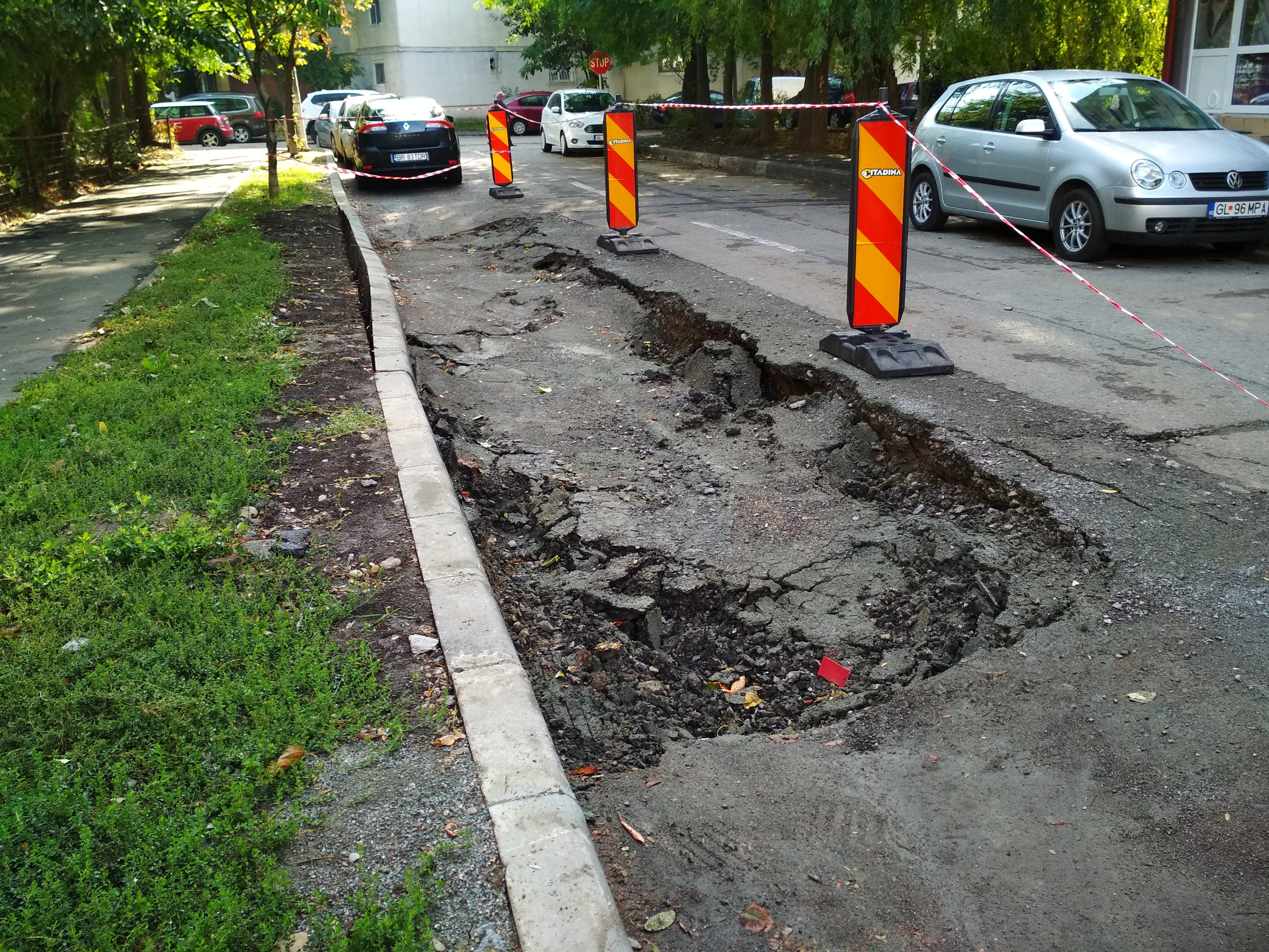 Ce spun autoritățile despre surparea din I.C. Frimu