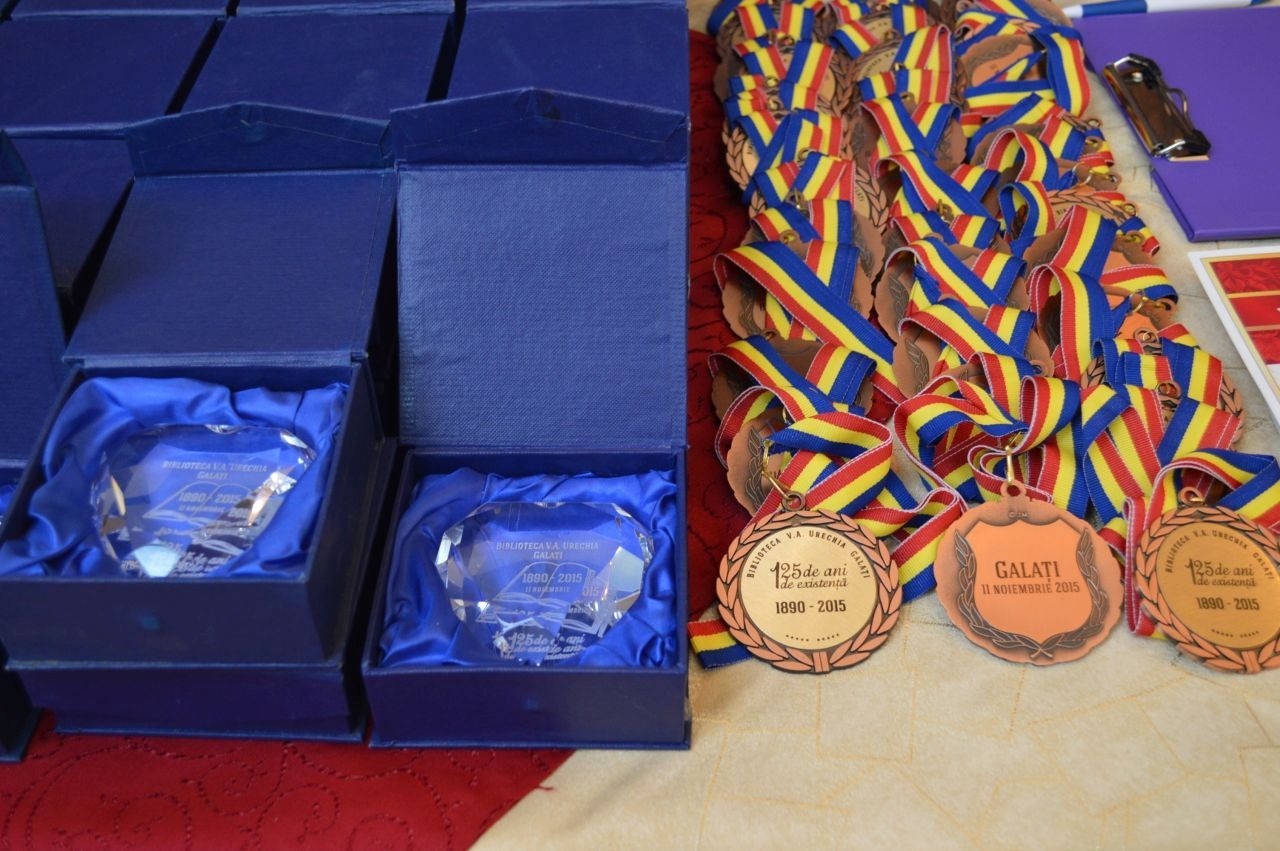 125 de ani de cetate a cărţii la Galaţi/ Sărbătoarea prietenilor Bibliotecii Judeţene „V.A. Urechia” (FOTO)