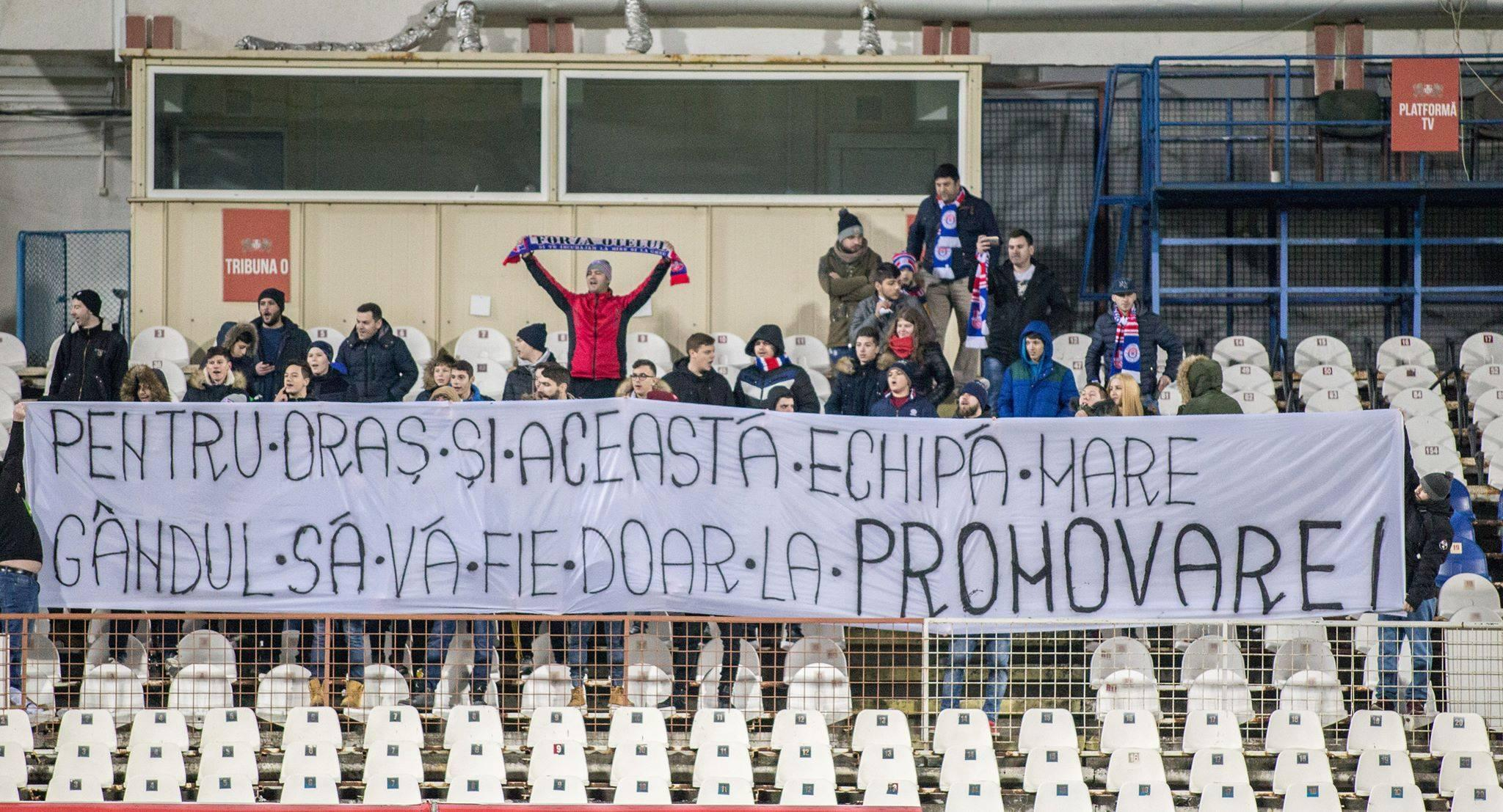 Obiectiv cu presiune pe jucătorii OȚELULUI