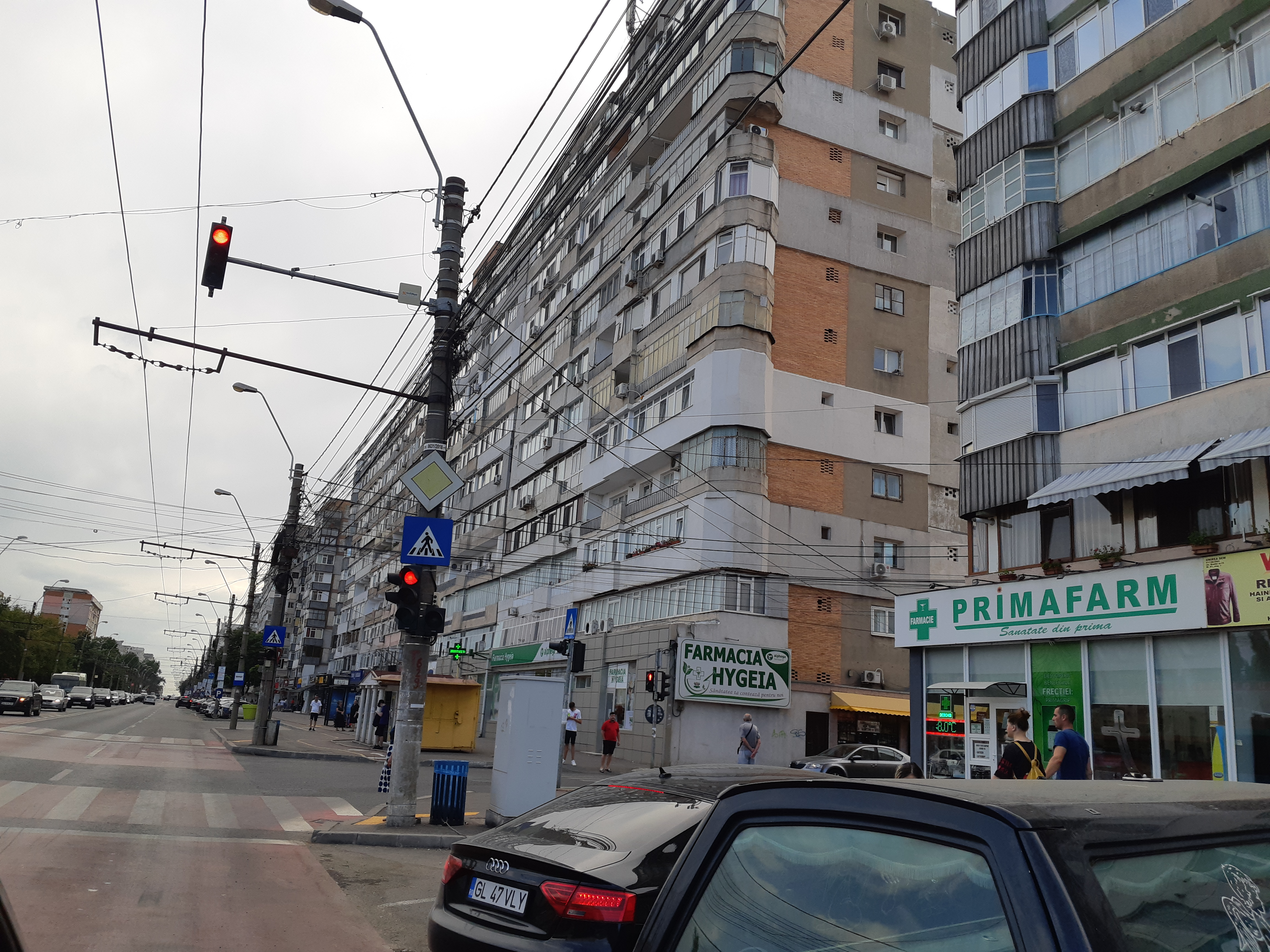 Avarie a rețelei electrice, în cartierul Dunărea