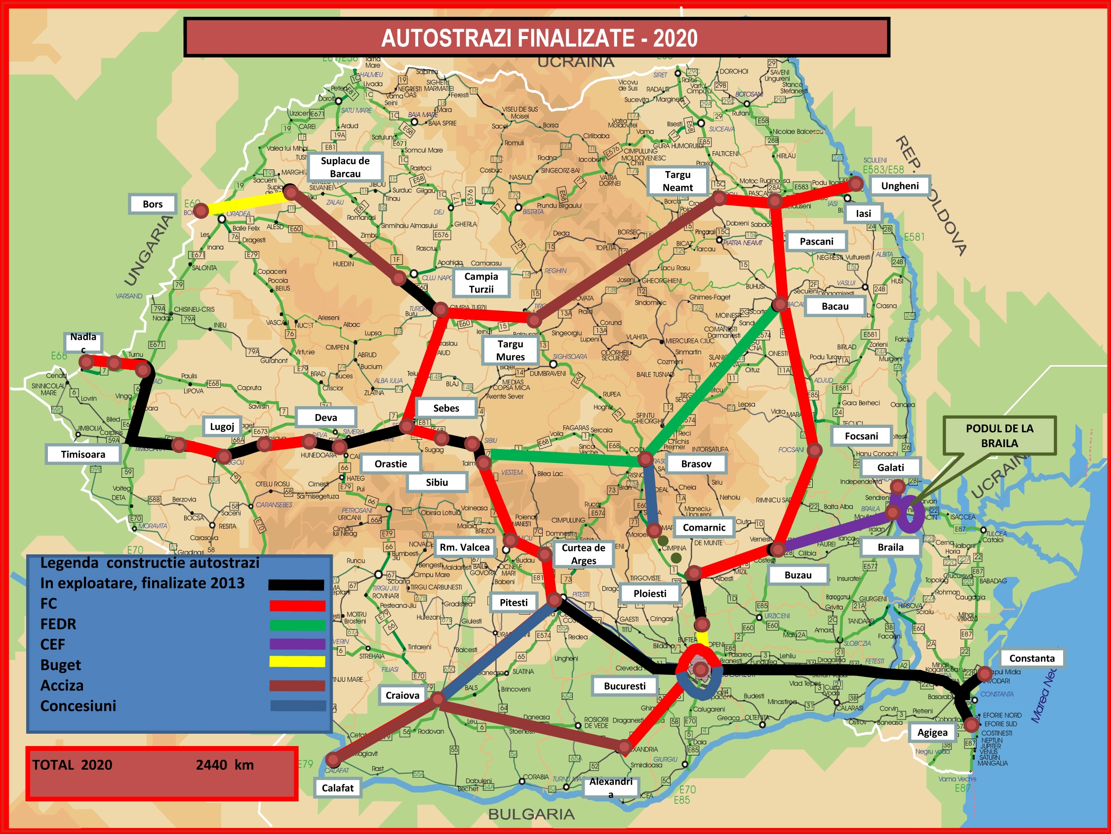 ANALIZĂ VL/ Infrastructură ce n-a văzut Galaţiul! Pe hârtie, avem ba drumuri-expres, ba autostrăzi