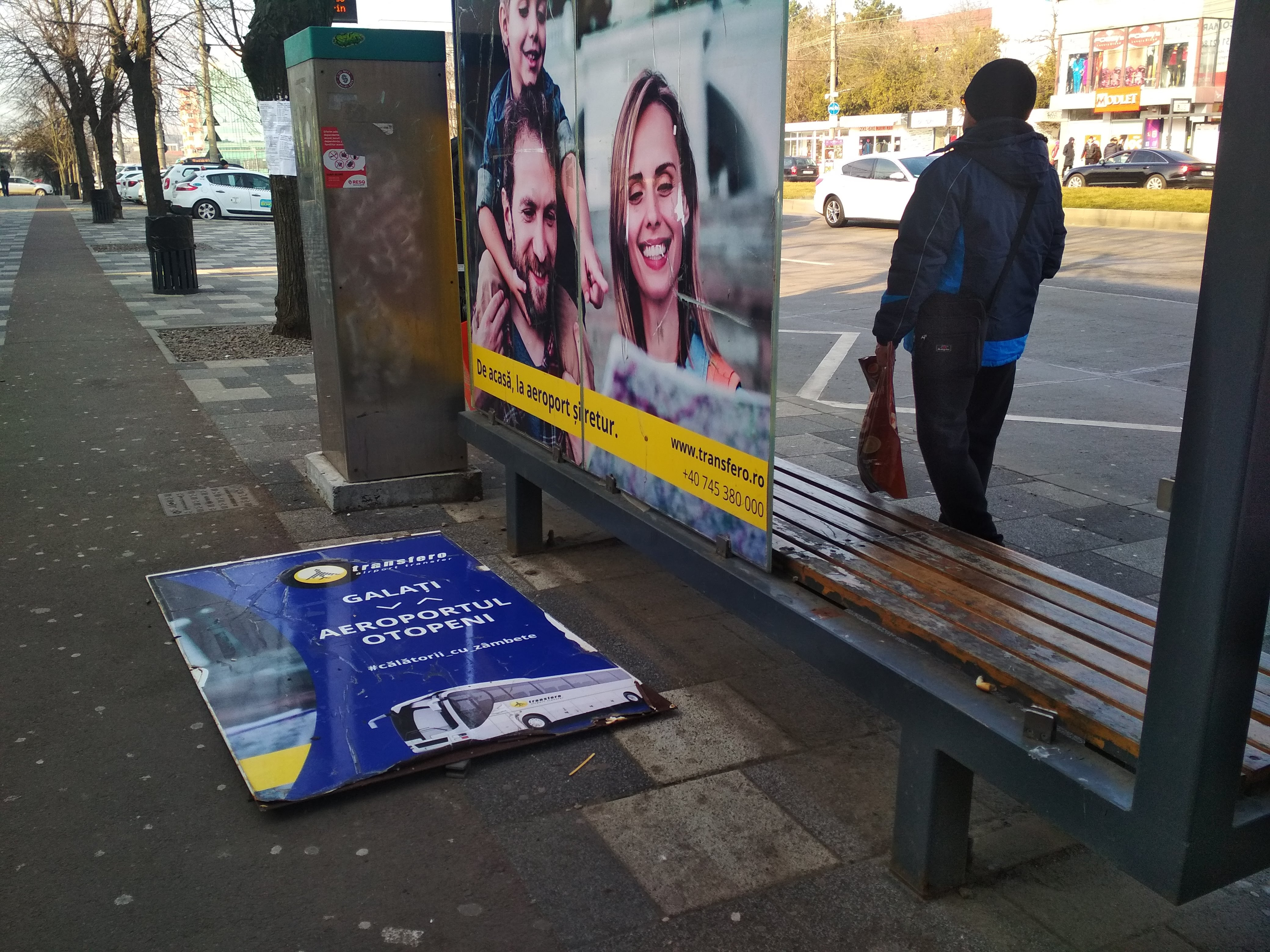 Poza zilei. „Aeroport” pus la pământ