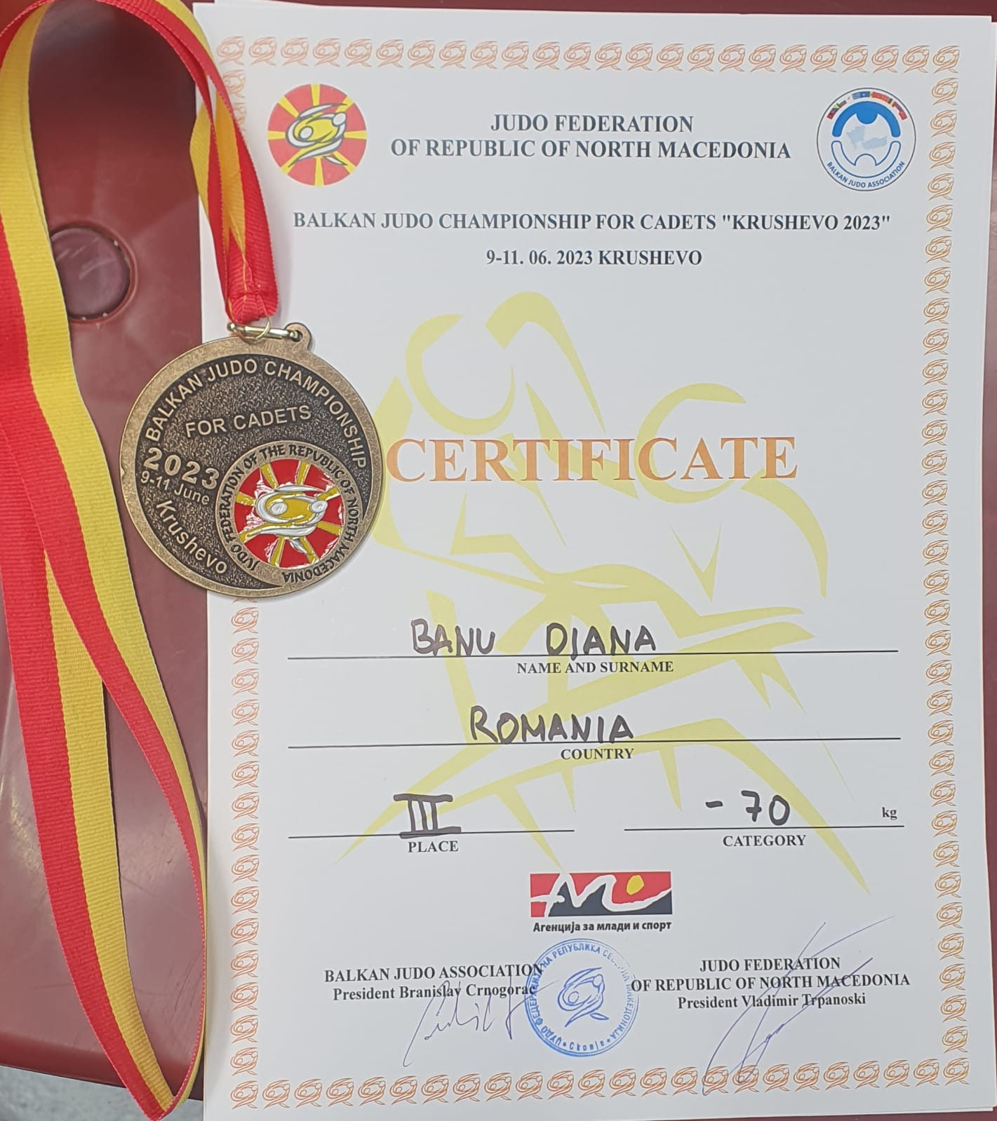 Bronz la Balcaniadă