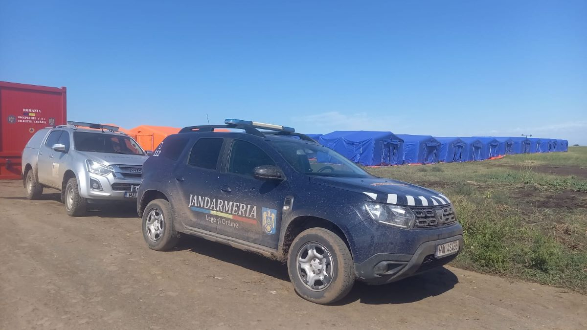 Prima tabără pentru sinistrați a fost ridicată la Slobozia Conachi