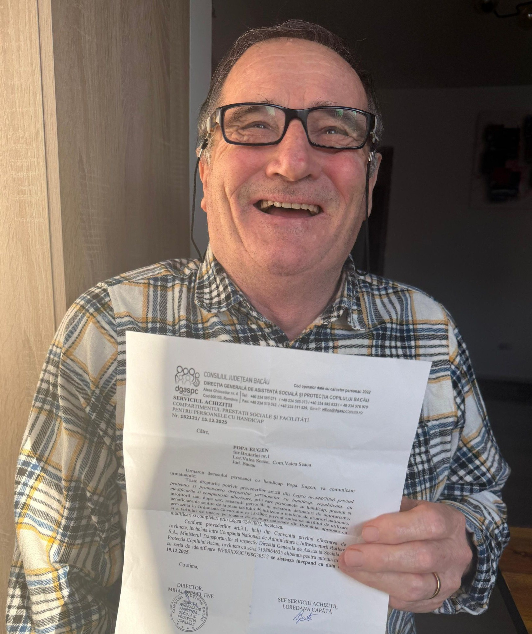 Un băcăuan a aflat prin poștă că... a murit