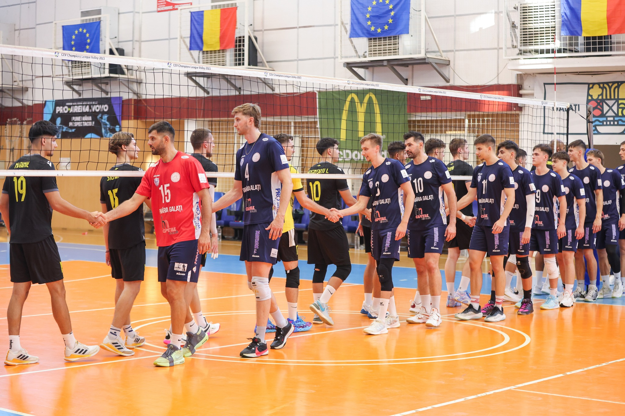 CSM Arcada se antrenează la foc continuu