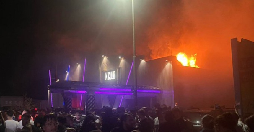 Un nou incendiu într-un club de noapte