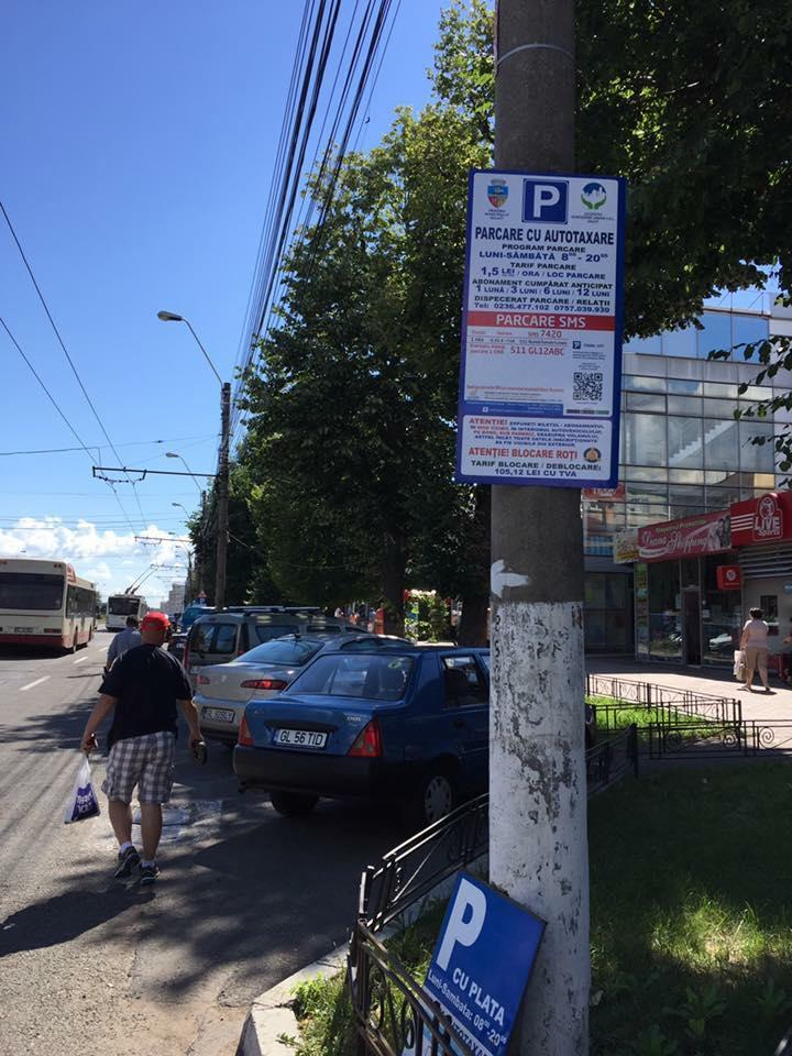 UPDATE | Aplicaţia pentru parcarea prin SMS, la zi