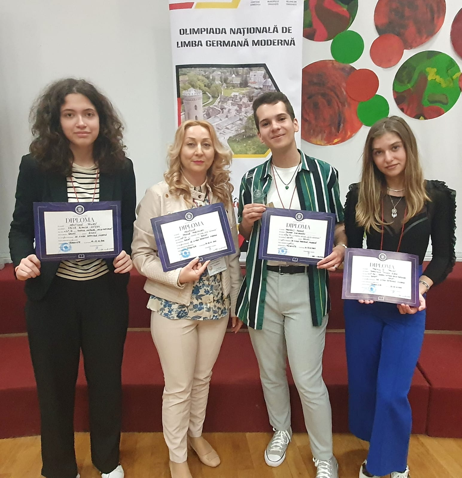 Premii la Olimpiada Națională de Germană