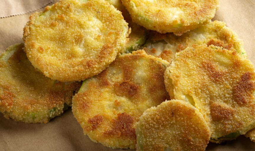 Dovlecei pane cu usturoi