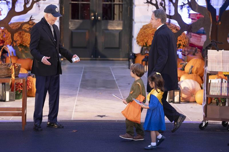 Zelenski, personaj de Halloween la Casa Albă