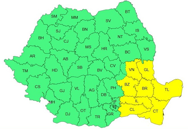 Vremea se schimbă brusc. Temperaturi de până la -15 grade