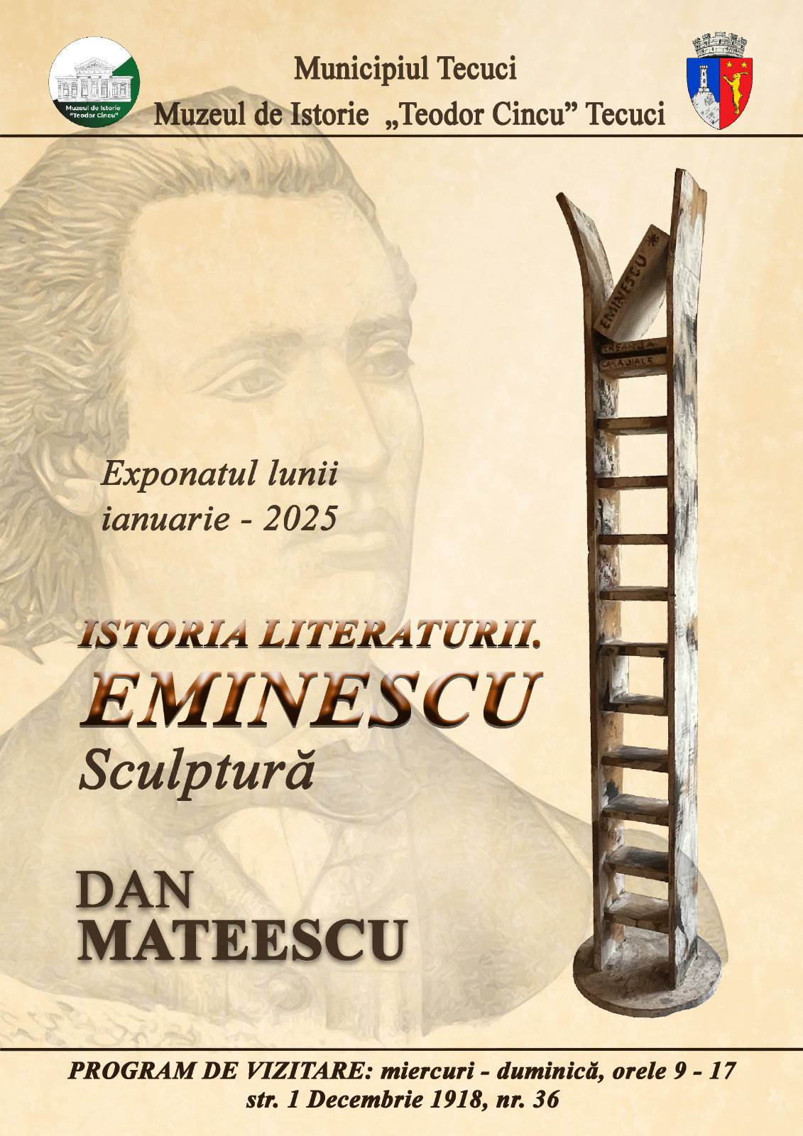 Inedit exponat al lunii ianuarie, la Muzeul de Istorie din Tecuci