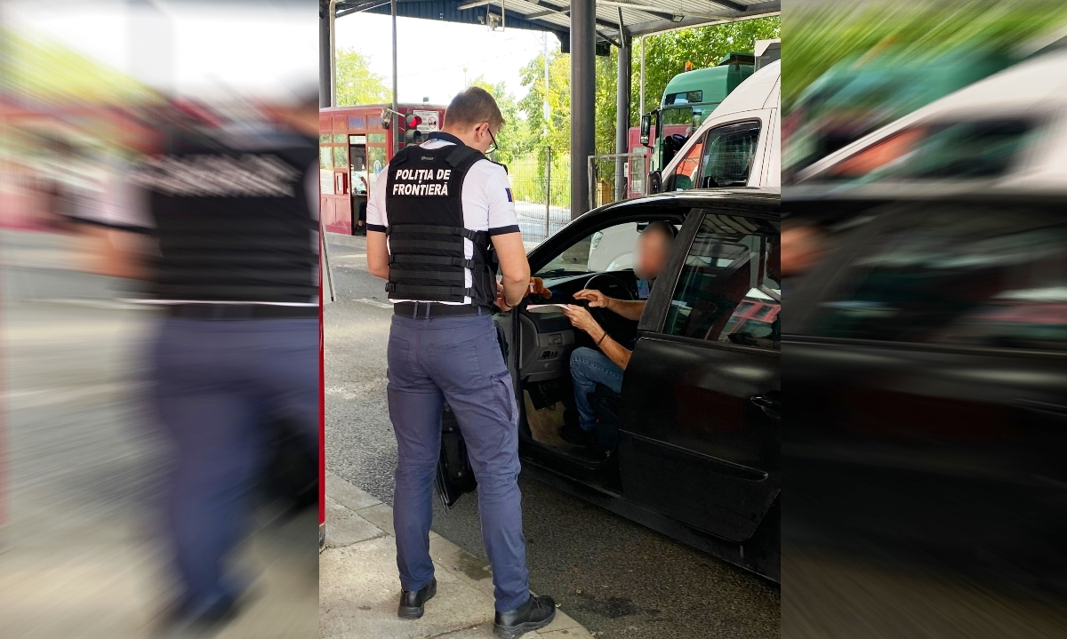 Căutat de poliție, găsit la frontieră la Oancea