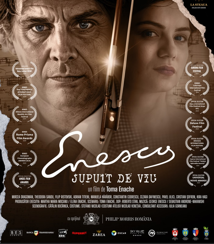 Ultimele bilete la filmul „Enescu, jupuit de viu”