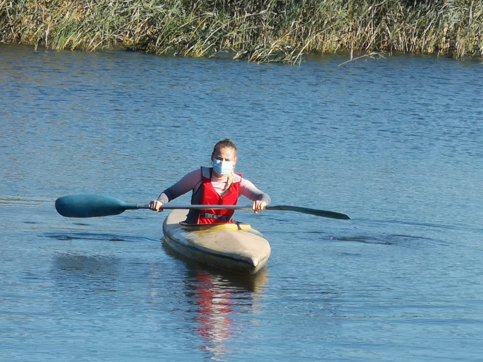 La Galaţi, pregătiri pentru o competiție de caiac