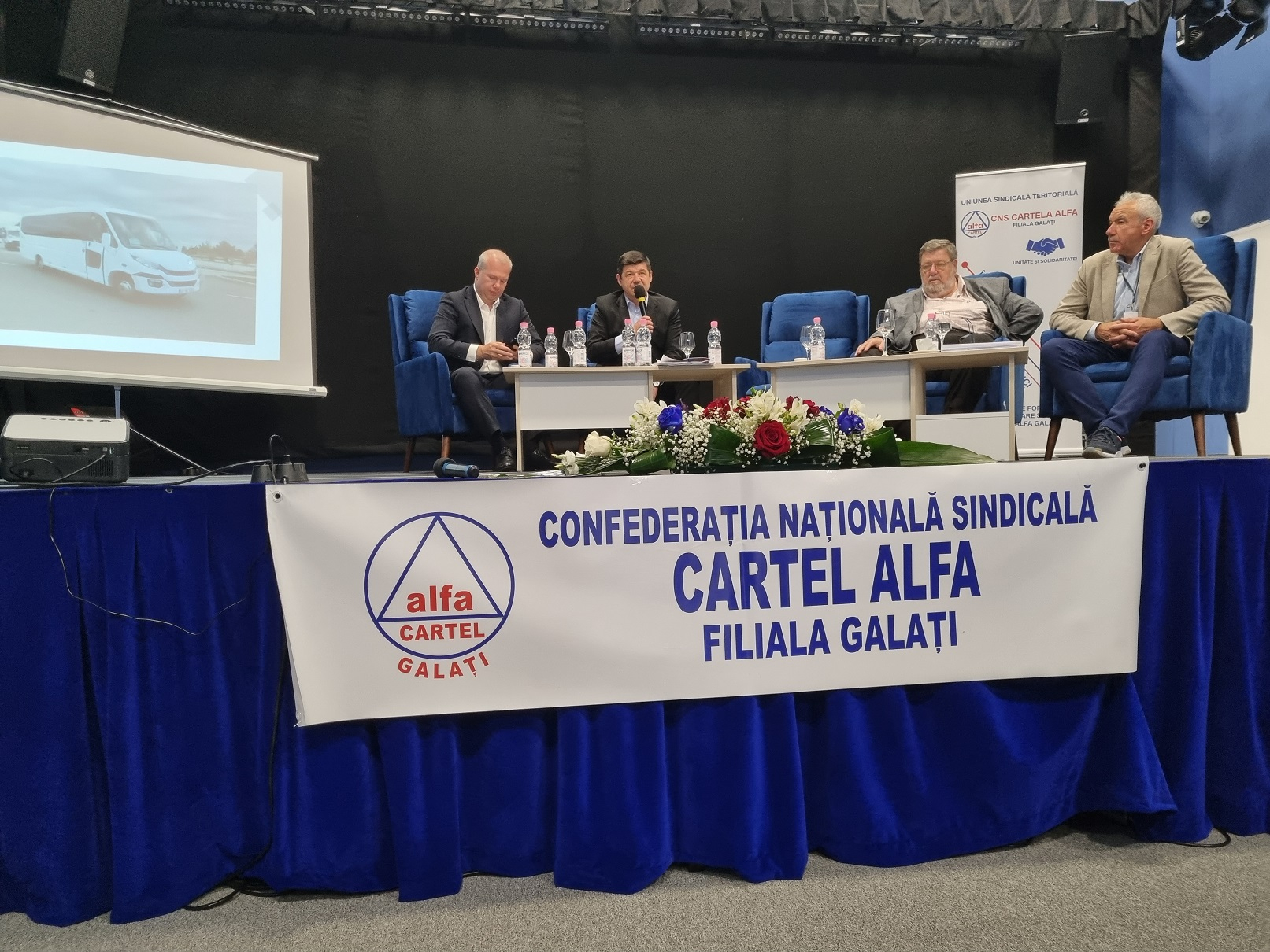 Liderul Cartel Alfa, Bogdan Hossu, la Galați