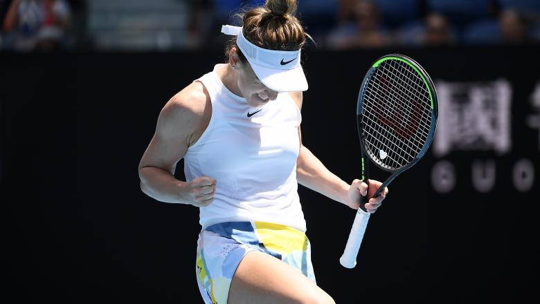 Simona Halep, rapid în semifinala de la Australian Open