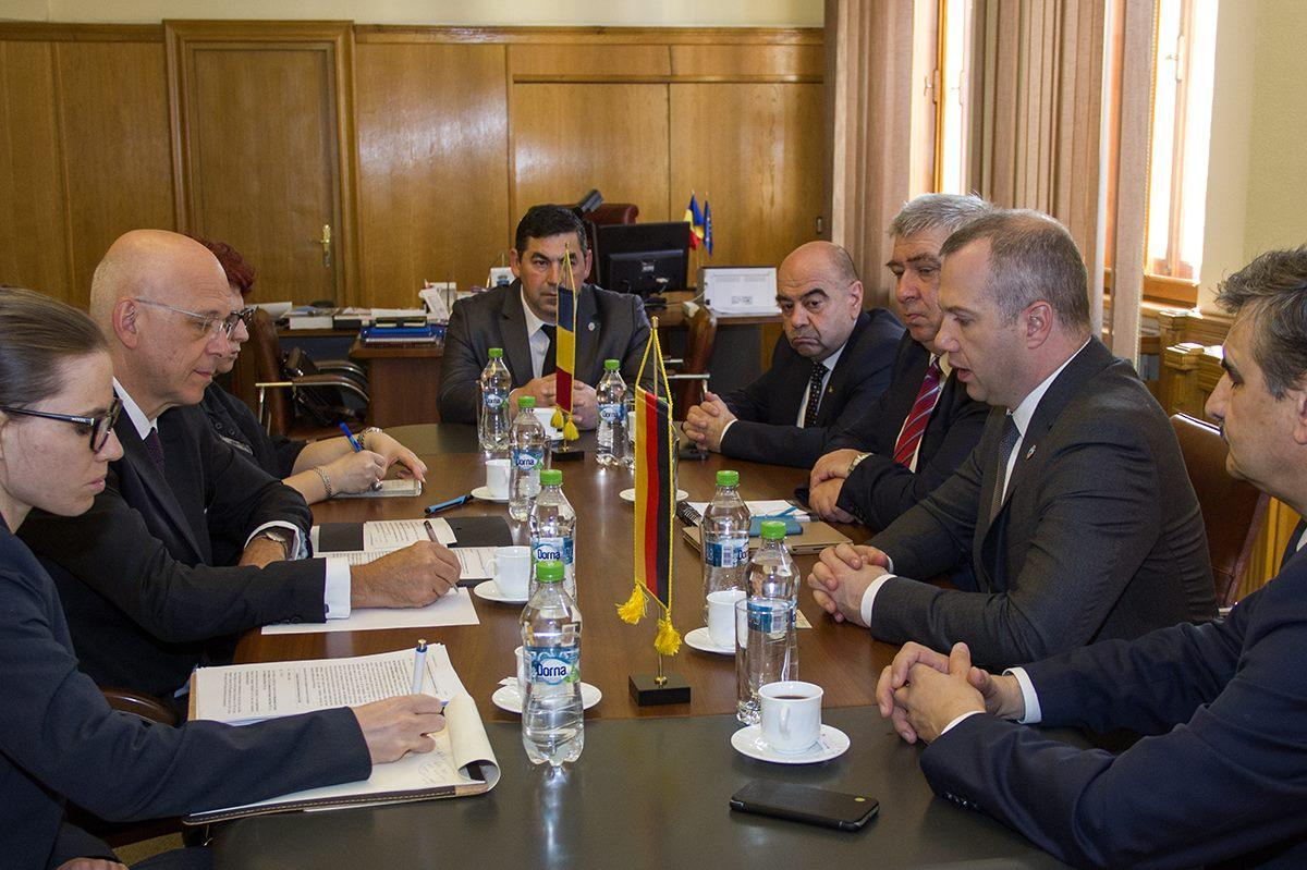 Ambasadorul Germaniei, în vizită la Galaţi