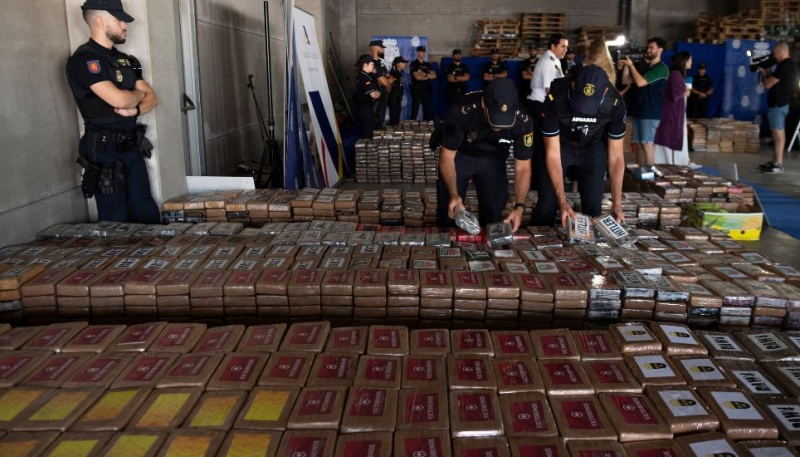 Cea mai mare captură de cocaină din istoria Spaniei