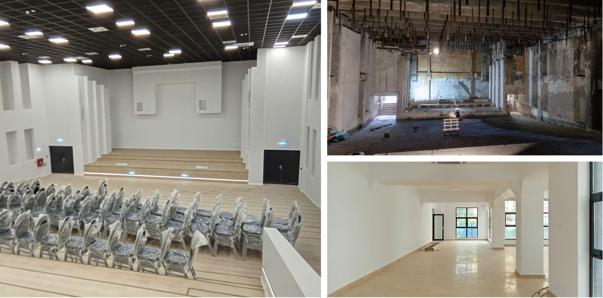 „Dacia”, noul cinema unde se vor naște roboții din Galați. Renovare aproape finalizată la un obiectiv care părea sortit pieirii (FOTO)