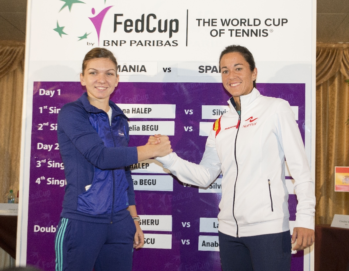 România – Spania, în Fed Cup / S-a tras la sorţi: Simona HALEP joacă în primul meci