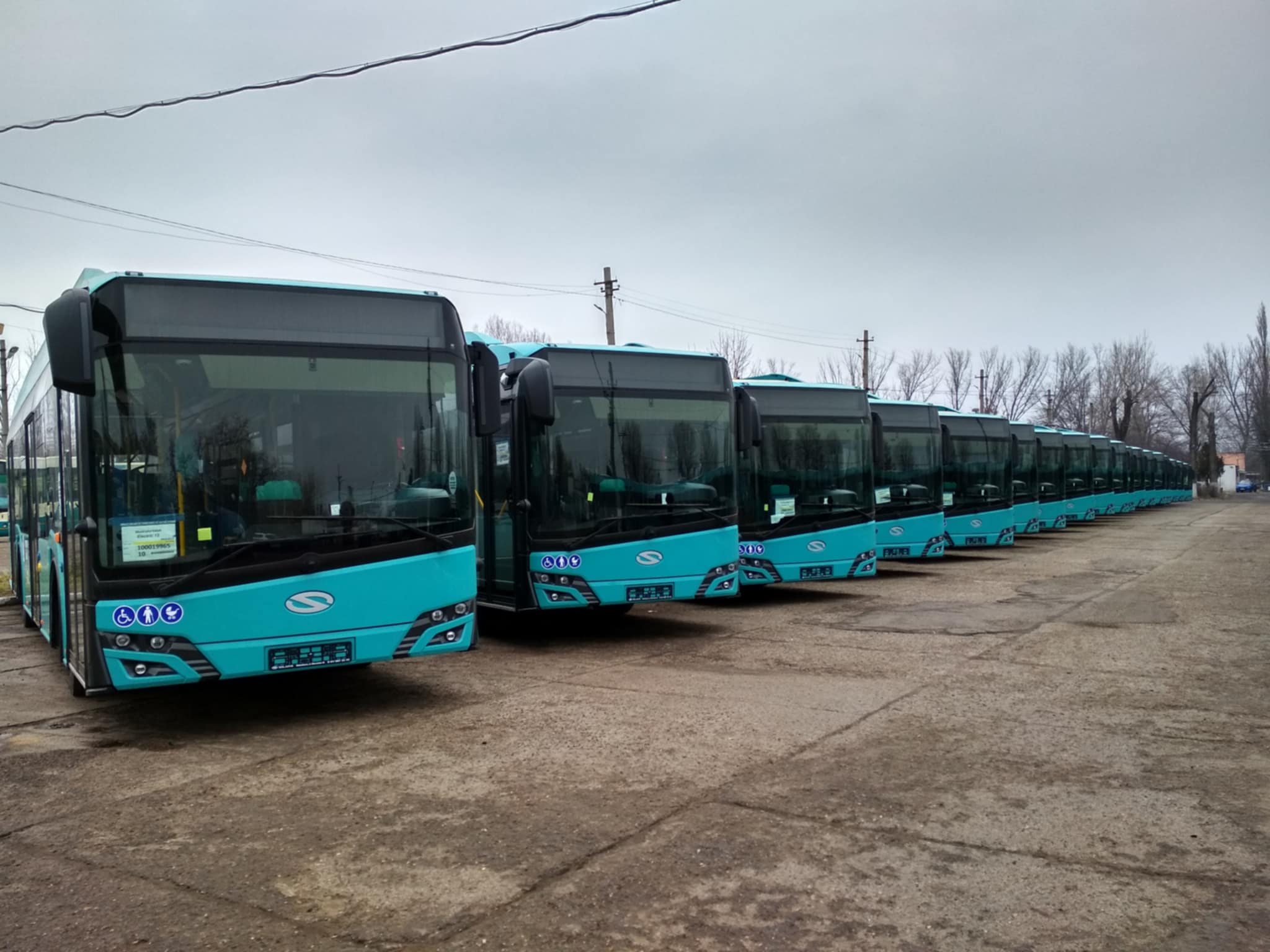 UPDATE. Noua flotă electrică a Transurb intră în probe. 42 de autobuze electrice au sosit la Galați (FOTO)