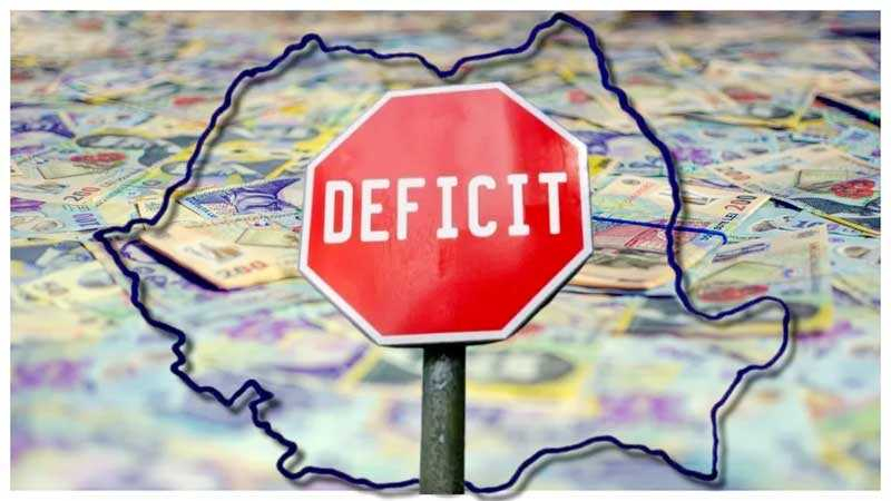România atinge un deficit bugetar record