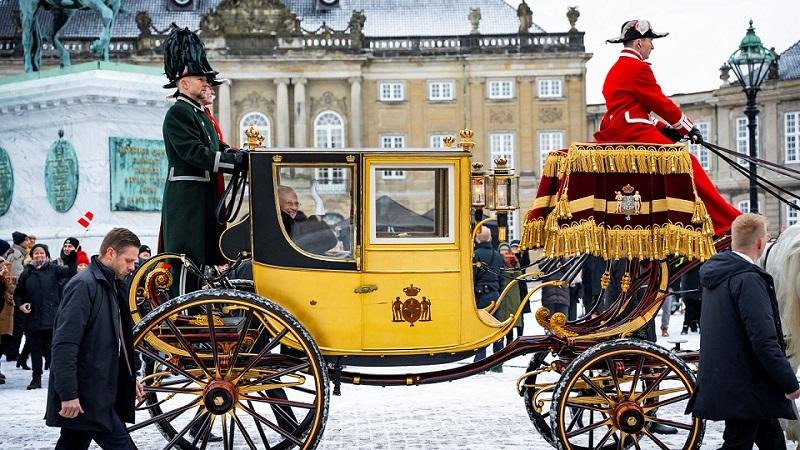 Regina Margareta a II-a, ultima defilare în caleașcă