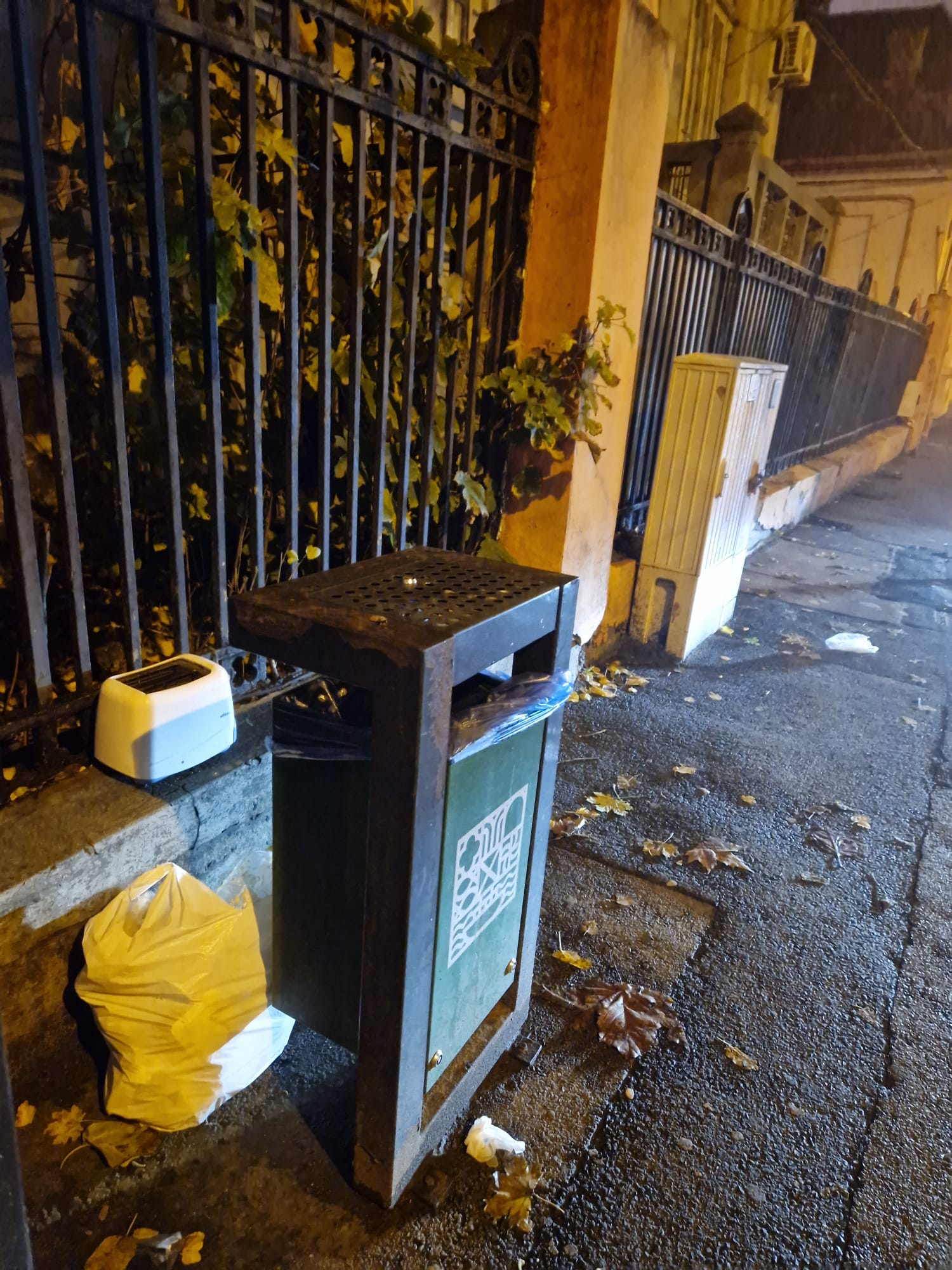 Poza zilei. N-a mai aşteptat colectarea deşeurilor electrice