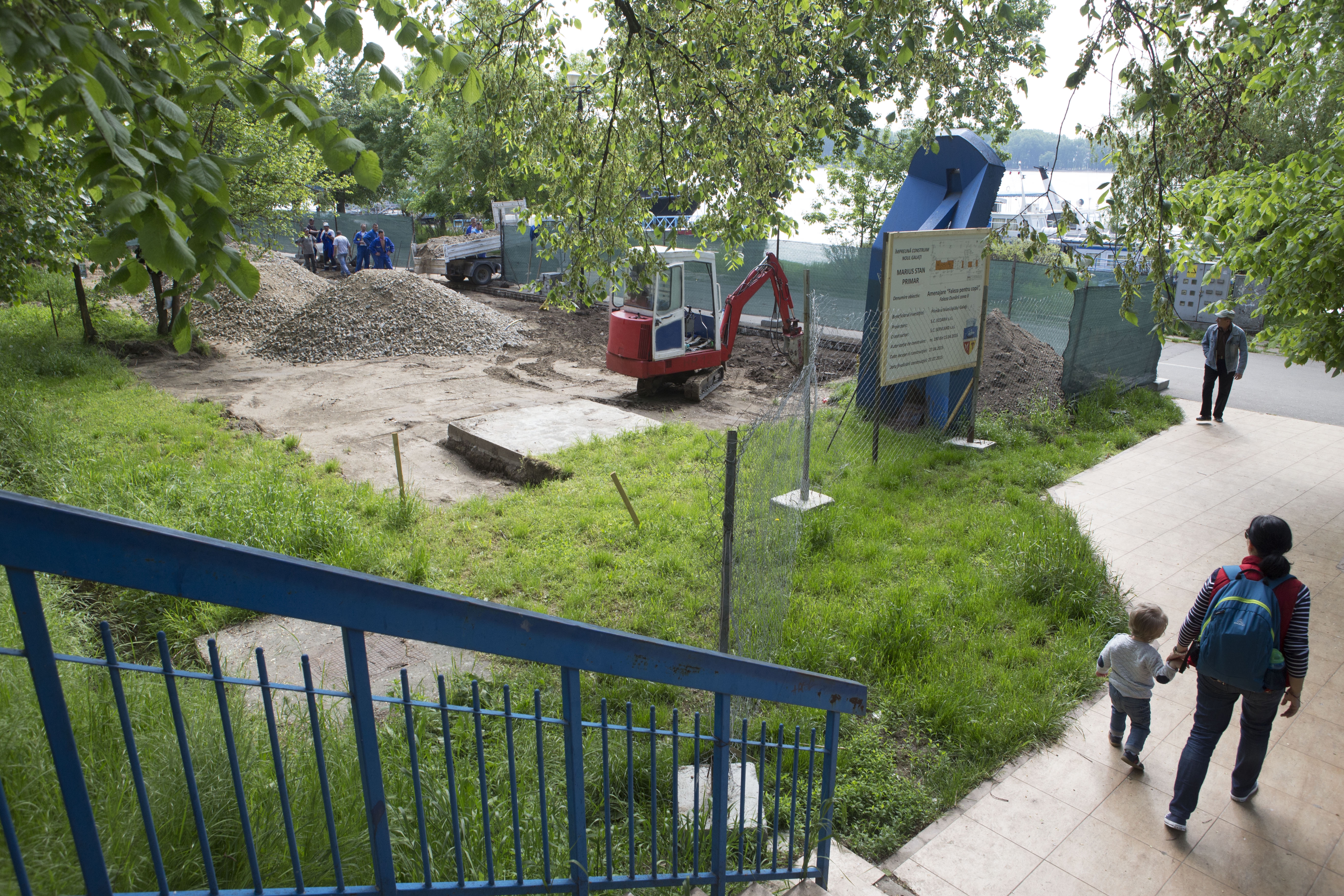 VESTE BUNĂ! Au început lucrările la FALEZA COPIILOR