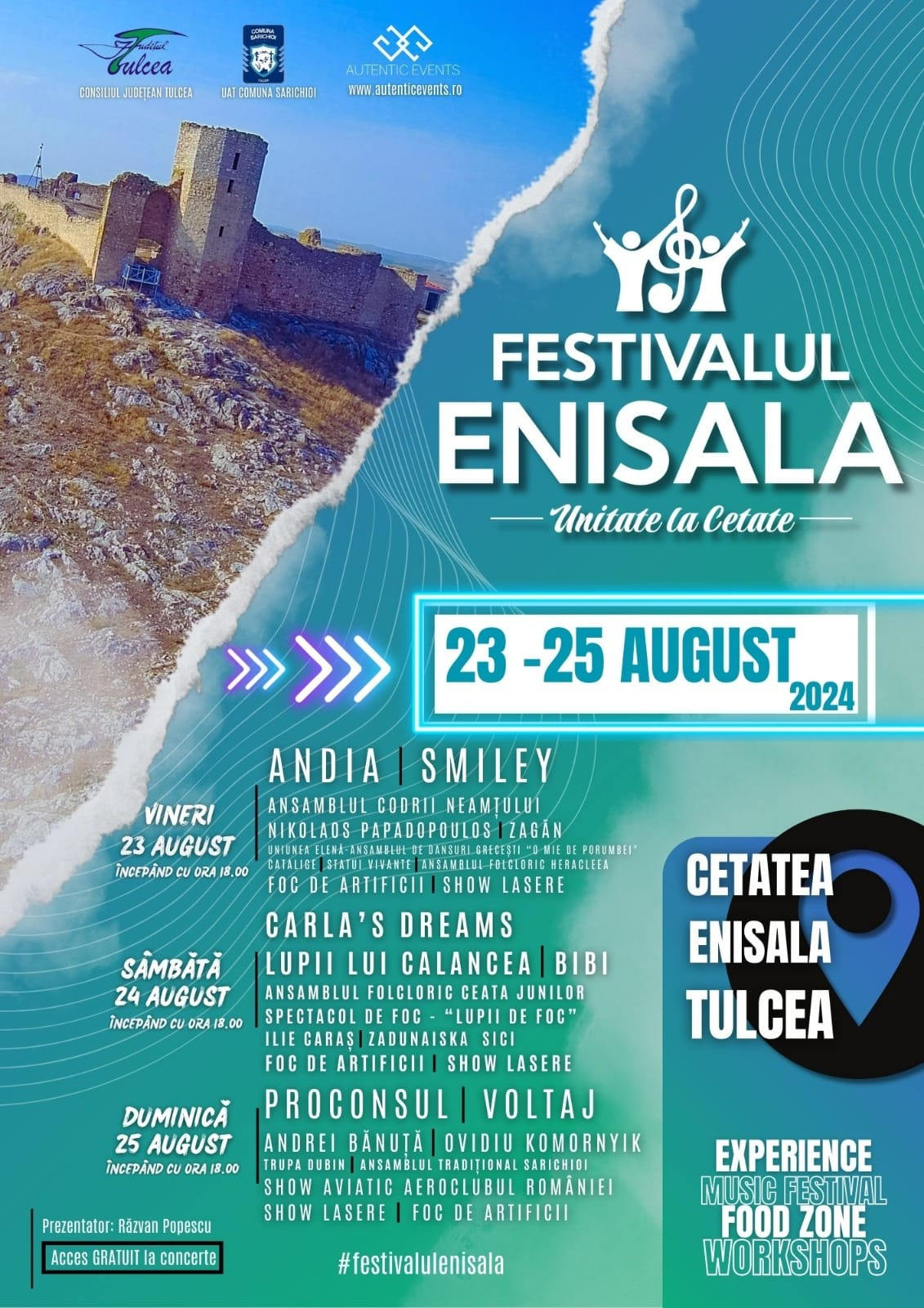 Festival la Cetatea Enisala