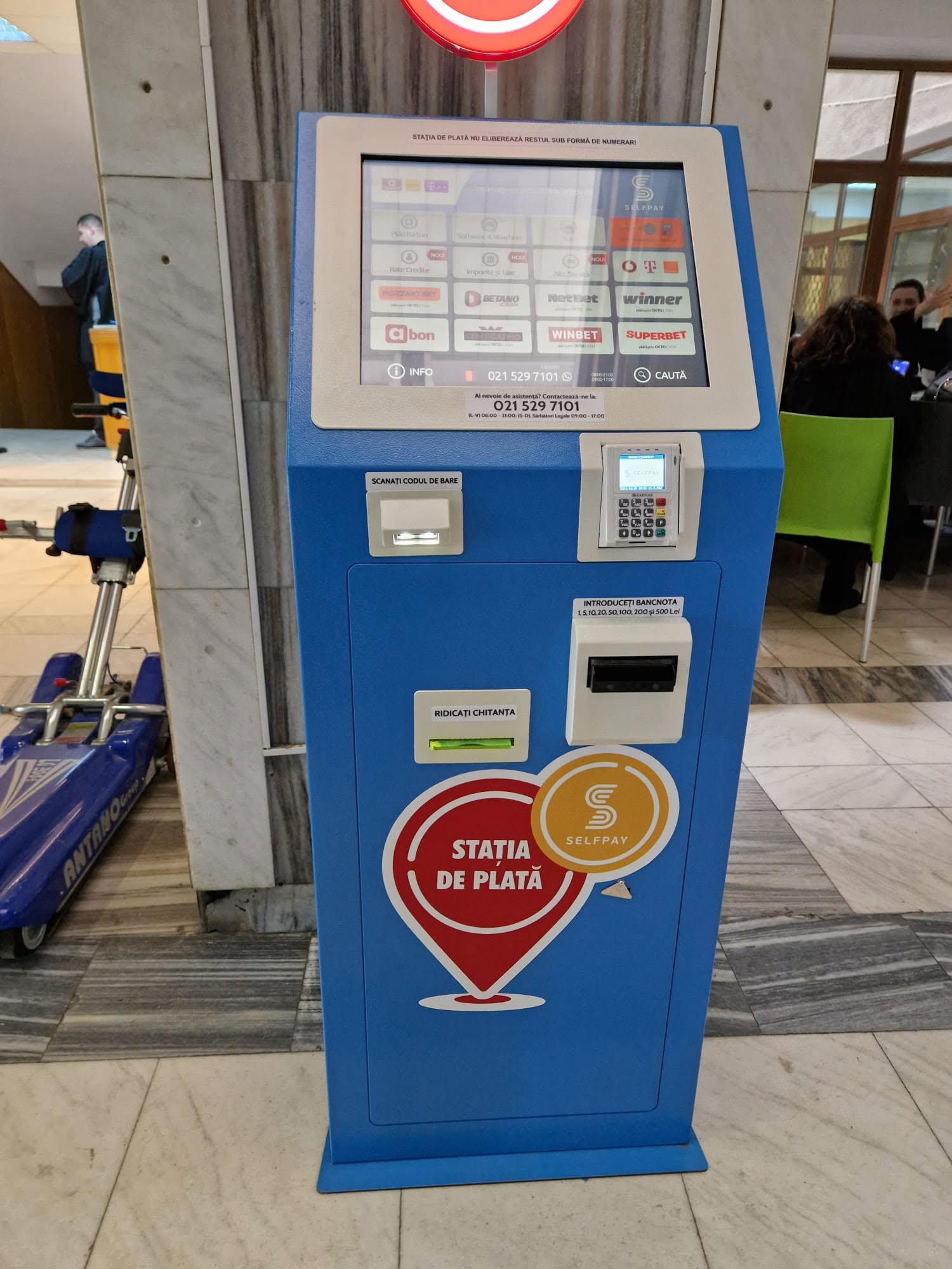 Percheziții la Galați într-un dosar de înșelăciune cu aparate de plată SelfPay