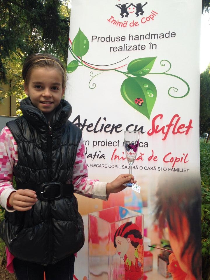 Acţiune a Fundaţiei "Inimă de copil" la RAIUL CRIZANTEMELOR