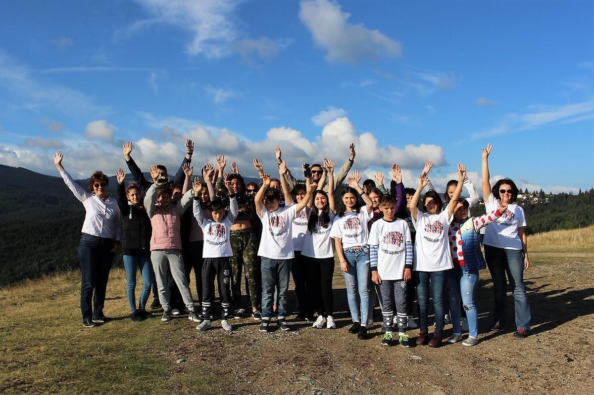 Prima tabără pentru copiii cu scleroză multiplă