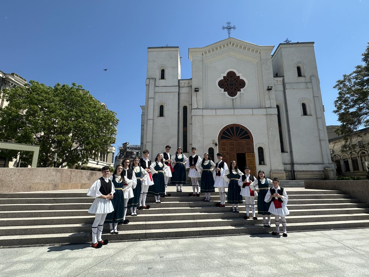 Kalimera de la Galați! Juniorii Ansamblului „Olympos”, vedete la TVR2 (FOTO)