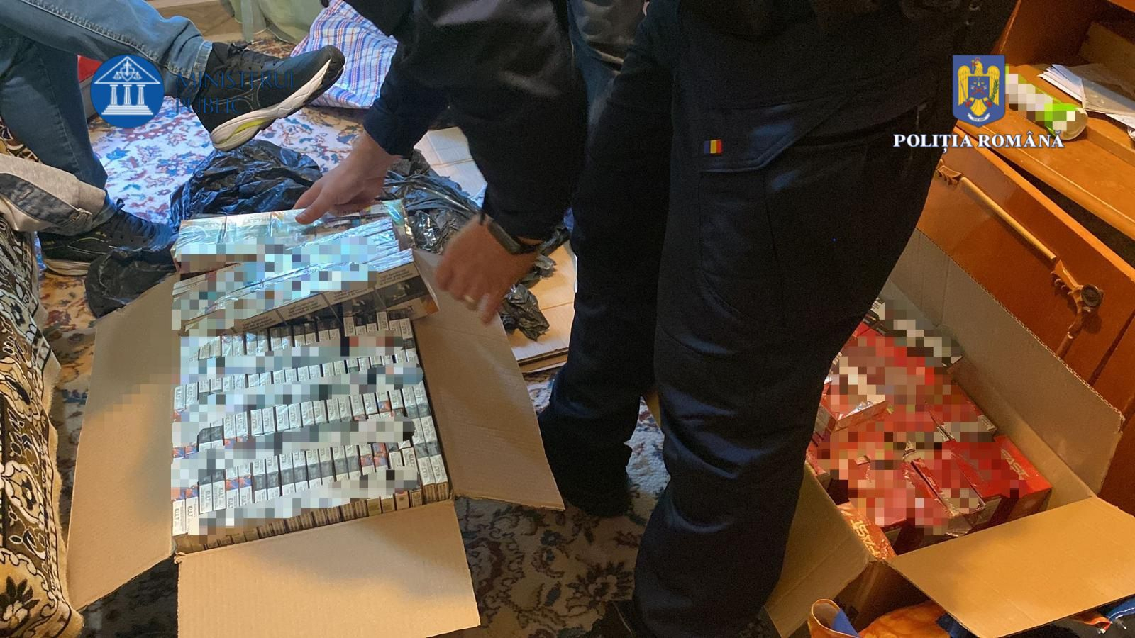 Contrabandiștii de țigări se înarmează până în dinți (VIDEO)