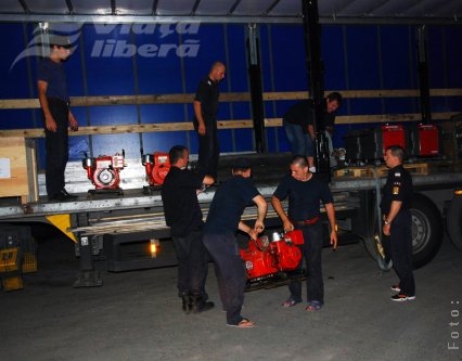 Motopompe austriece şi belgiene pentru ISU Galaţi