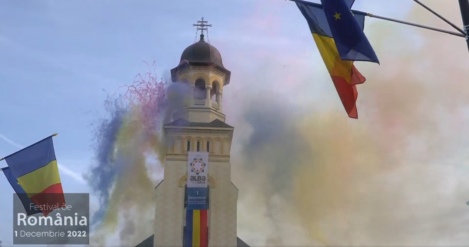„Tricolor pe cer”, în orașul Unirii de la 1 Decembrie
