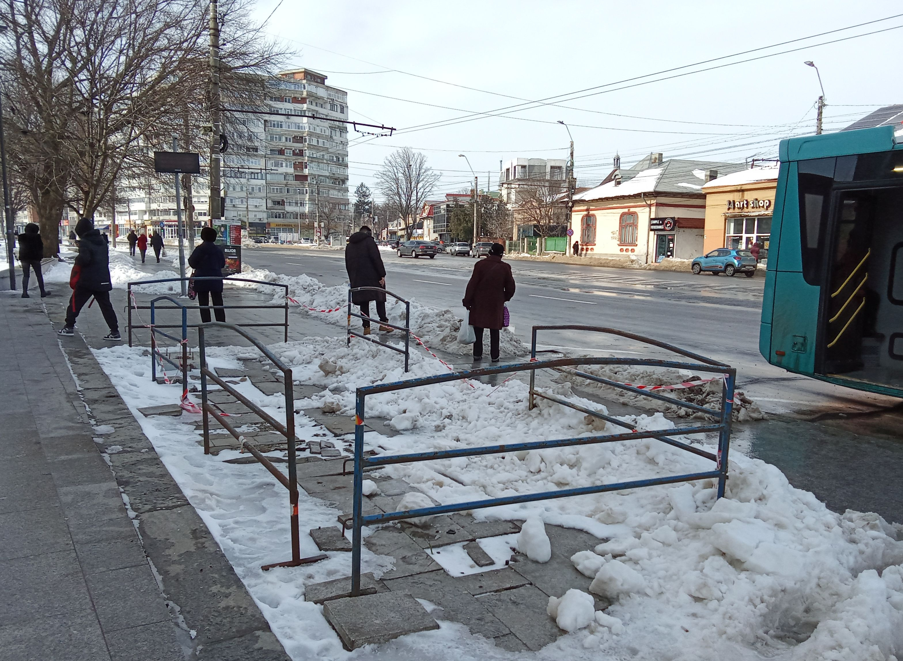 Poza zilei. Galațiul a rămas fără stația „smart”