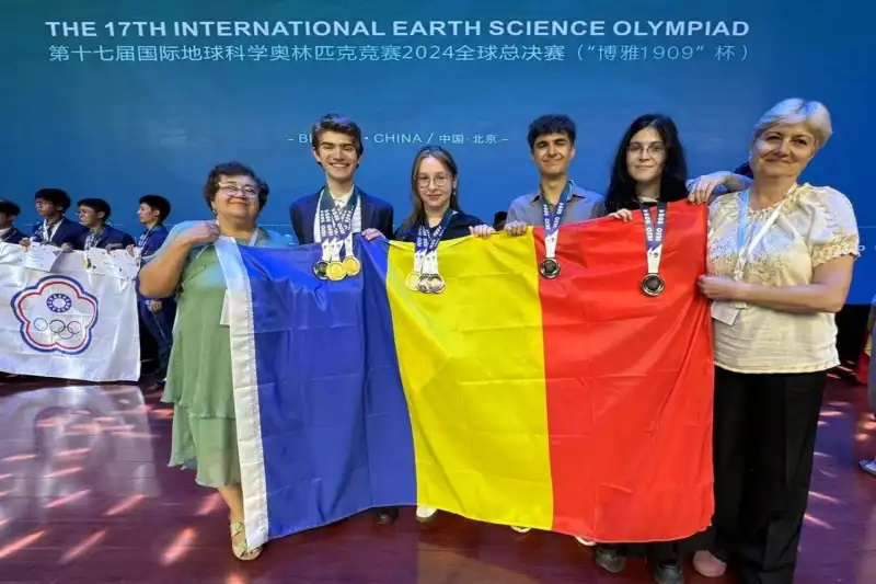 Patru medalii pentru olimpicii români de la „Științele Pământului”