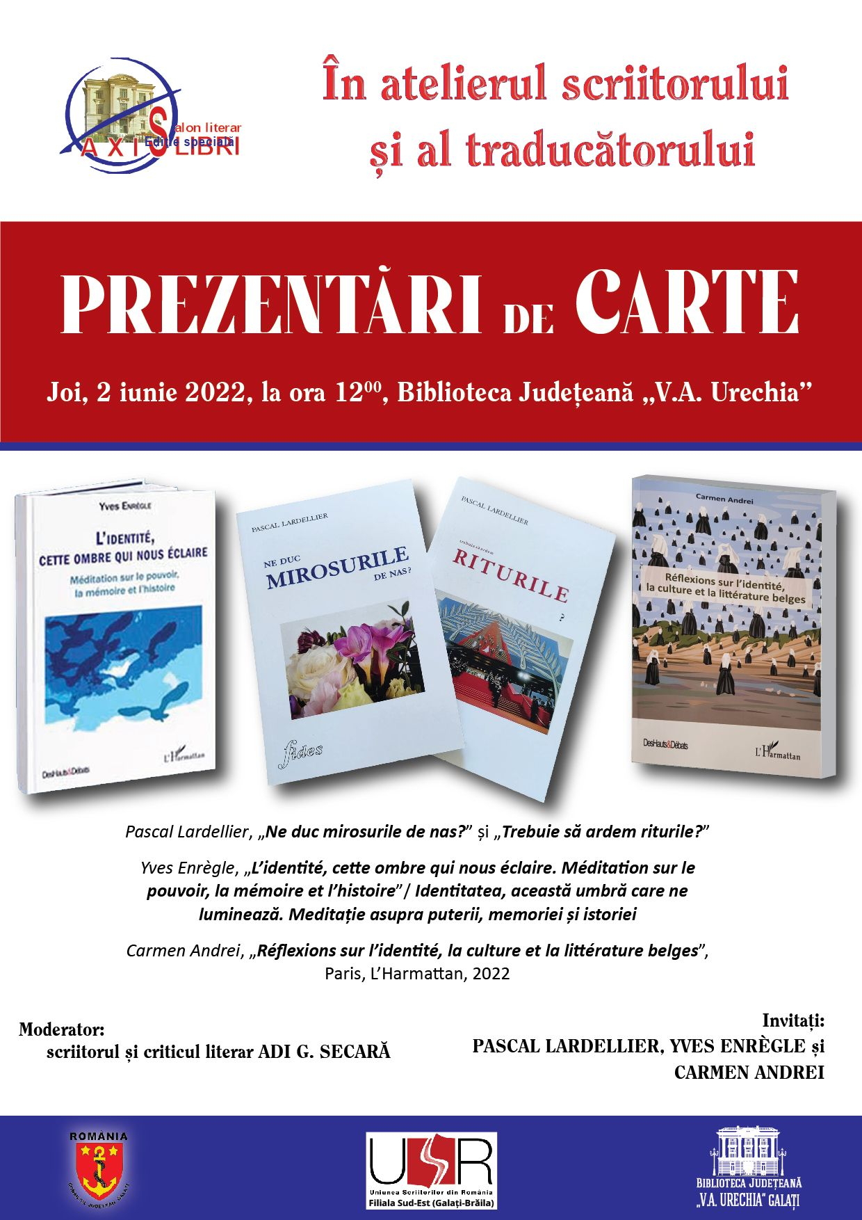 Cărți noi, de la Paris până în Orient, la „V.A. Urechia”