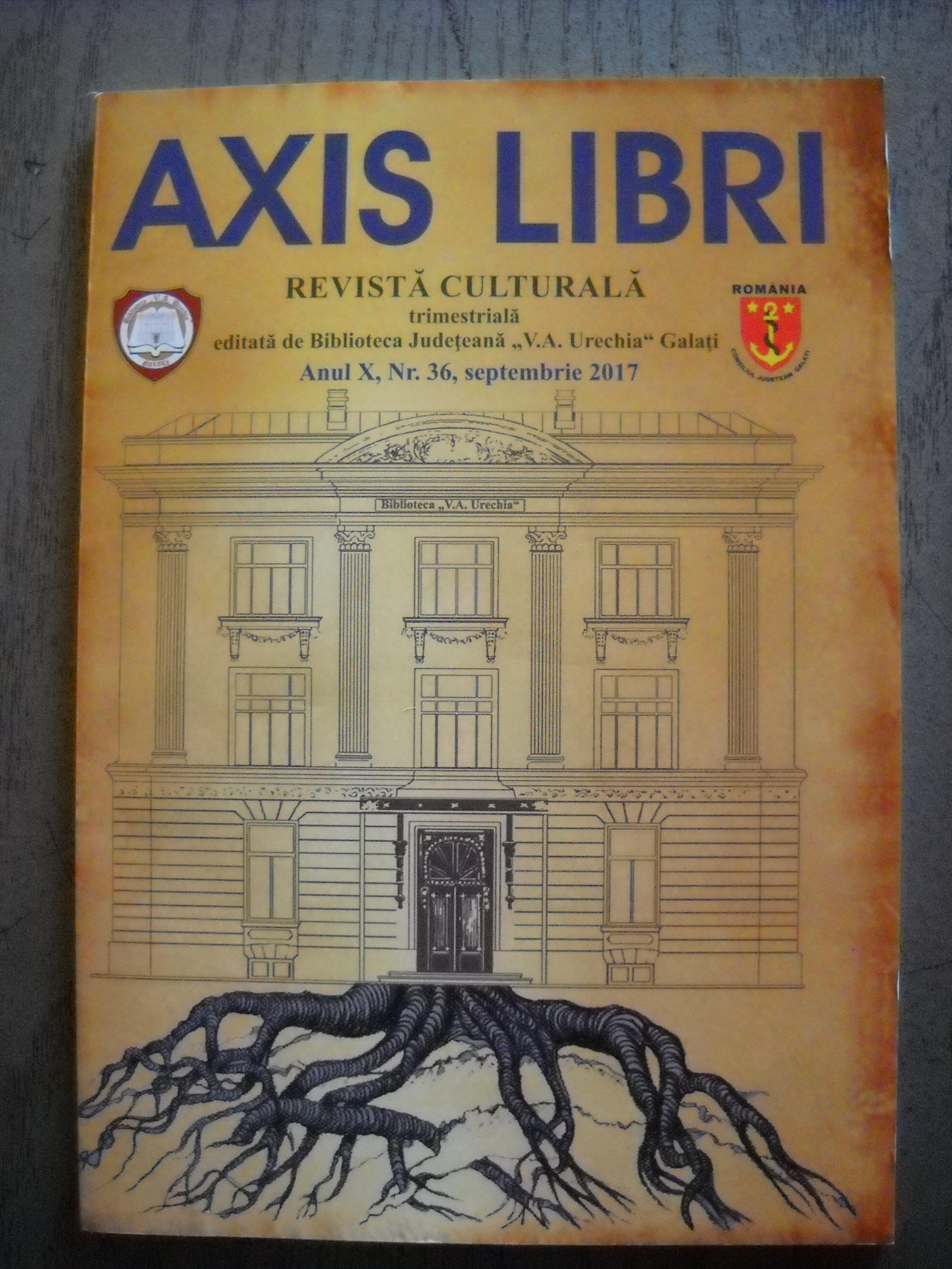Revista Axis libri, ediţie de toamnă
