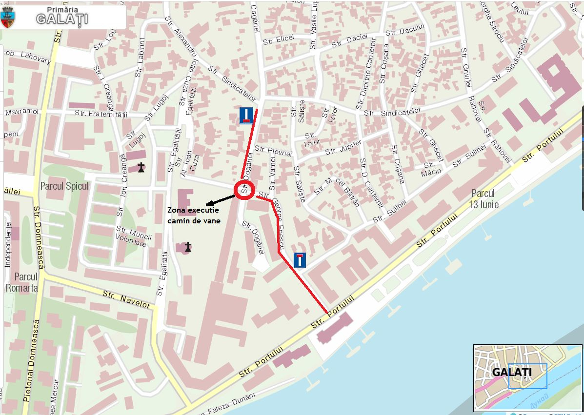 Restricţii de trafic şi trasee deviate în Valea Oraşului