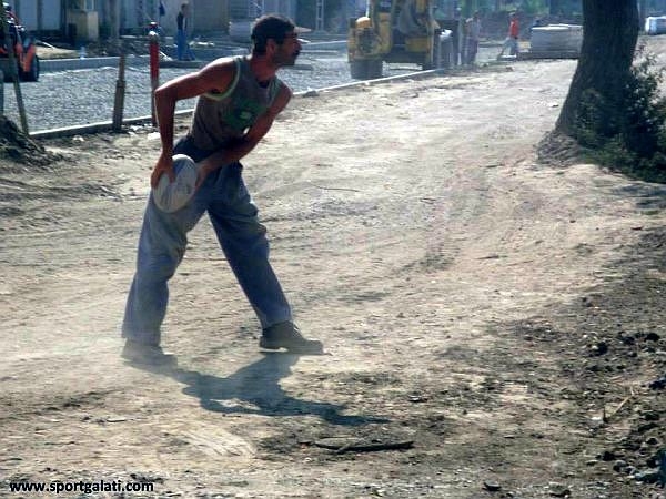 Fotografia lunii în sportul gălăţean aparţine unui blogger. Imagine "demenţială"!